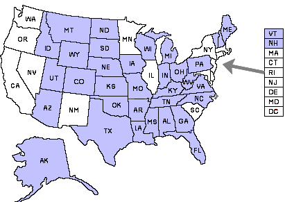 Iowa permit coverage map
